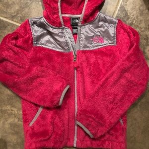 Girls Northface jacket 7/8